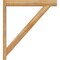 Ekena Millwork Traditional Block Rough Sawn Outlooker, Western Red Cedar, 6"W x 38"D x 42"H OUT06X38X42TRA05RWR - alternate 4